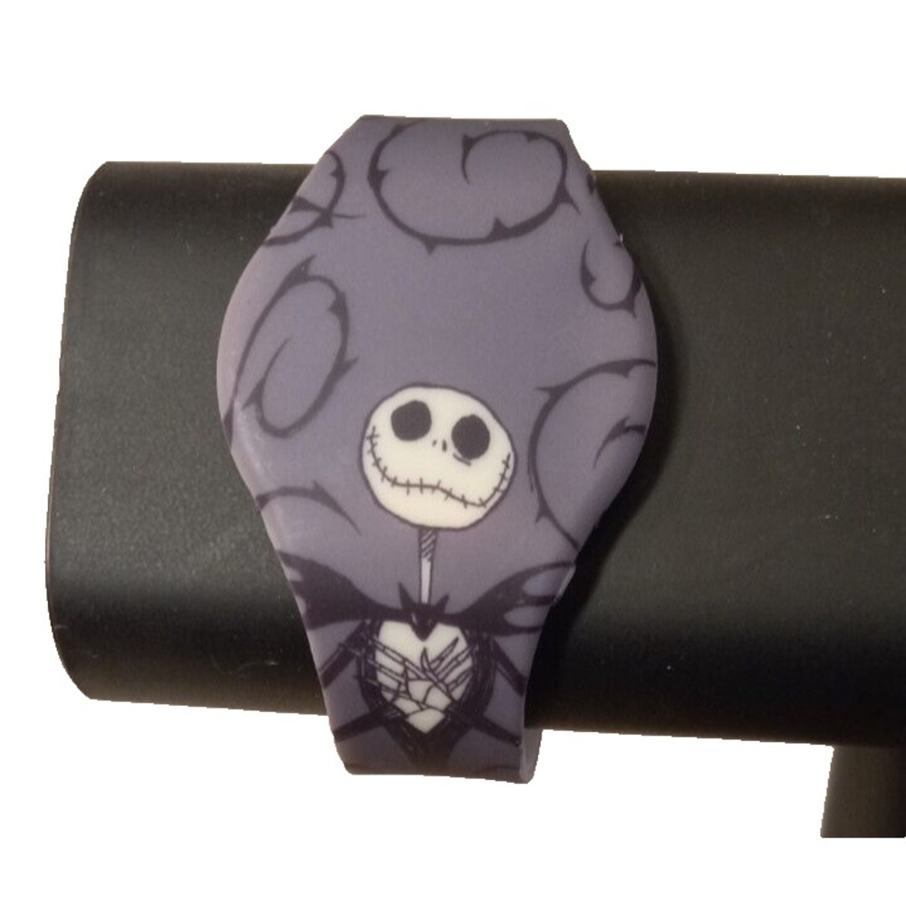 Jack Skeleton rubber flash wristwatch tap on time Nightmare before Christmas